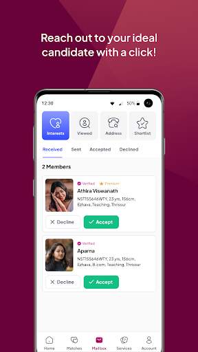 NeST Kerala Matrimony ® App screenshot 5