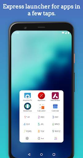 Drut Launcher - Fast app dialer & contact dialer screenshot 1