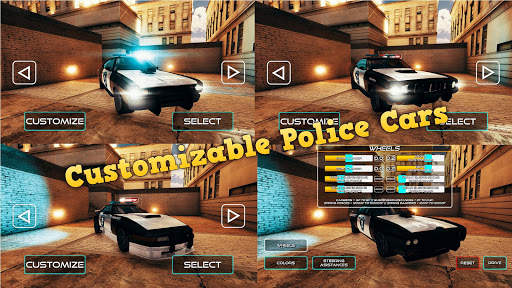 Police Car Driving In City screenshot 1