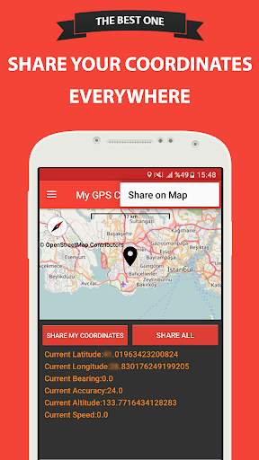 My GPS Coordinates screenshot 4