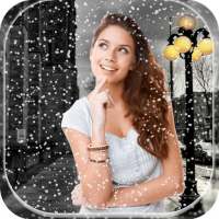 Snowfall Photo Editor :  Snow fall Photo Maker