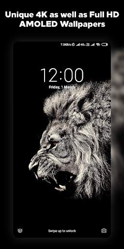4K AMOLED Wallpapers - Live Wallpaper Changer screenshot 1