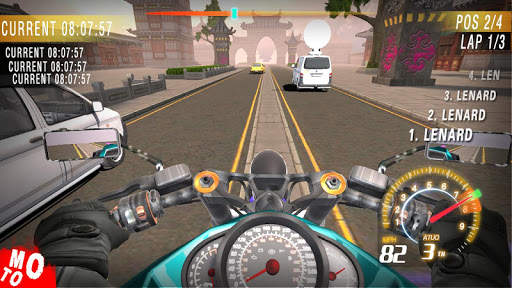 Moto Bike 3D 1 تصوير الشاشة