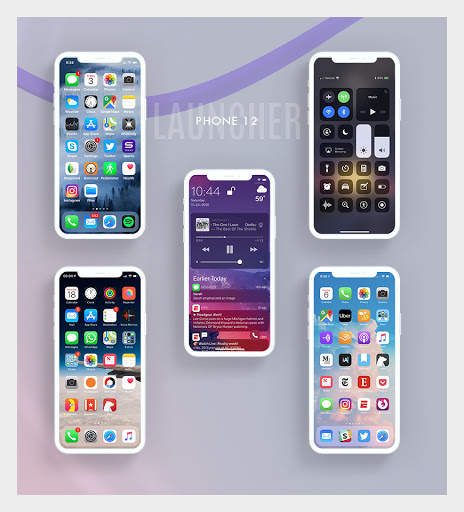 iOS Launcher, OS 14, iPhone Launcher screenshot 1