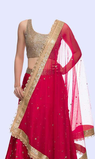 Women Lehenga Choli Photo Suit screenshot 4