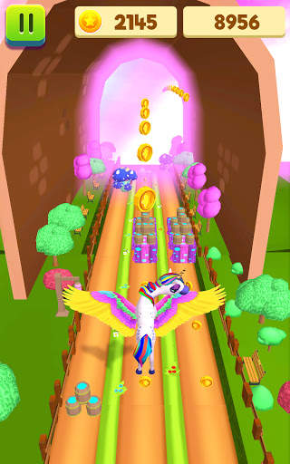 Unicorn Run Pony Running Games screenshot 2