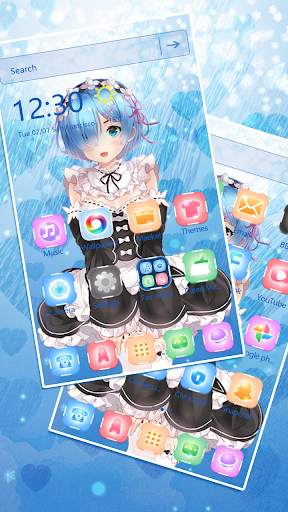 rem live wallpaper theme screenshot 5