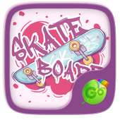 Skateboard GO Keyboard Theme