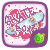 Skateboard GO Keyboard Theme 3.3