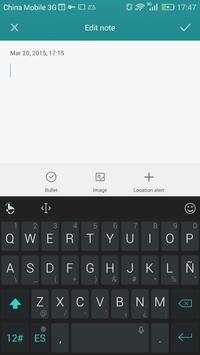 Spanish Keyboard for TouchPal скриншот 1