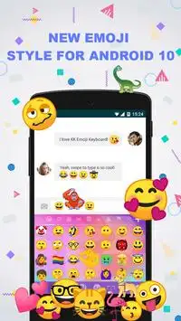 New Emoji for Android 10 screenshot 1