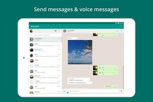 Tablet für WhatsApp screenshot 7