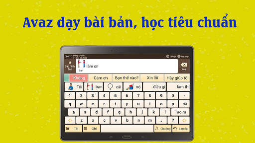 Ứng dụng Avaz Tiếng Việt cho giao tiếp. screenshot 15