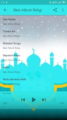 Lagu Hits Religi Islam Offline screenshot 5