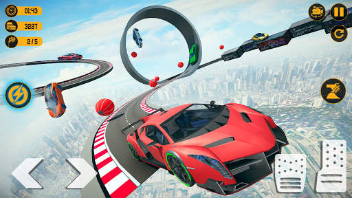 Extreme Track Car Stunts: Impossible Ramp Racing screenshot 4