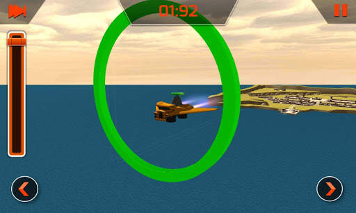 Flying Dump Truck Simulator screenshot 2
