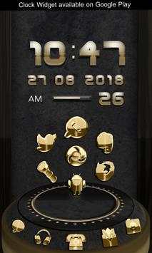Gold Li Next Launcher theme screenshot 3