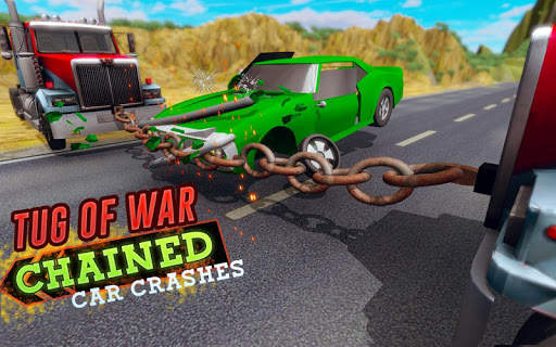 Chained Car Crash Beam Drive: Accident Simulator screenshot 4
