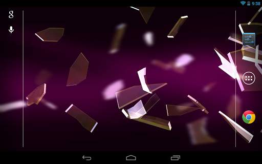 Shattered Glass 3D Live Wallpaper screenshot 5