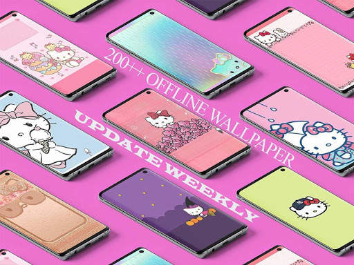 New Cute Kitty Wallpaper for Girl screenshot 1