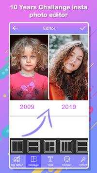 10 Year Challenge Maker Insta Photo Editor screenshot 1