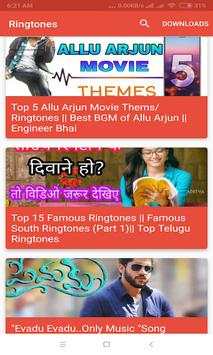 Telugu Ringtones App screenshot 3