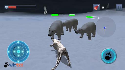 Snow Leopard Chase Simulator screenshot 3