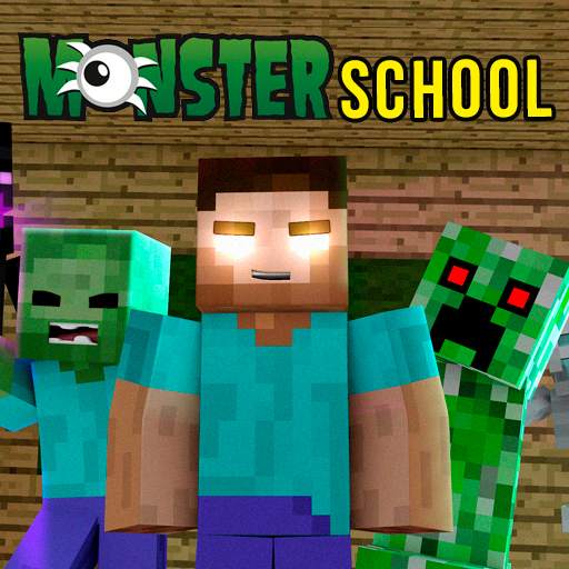 Monster school mod MCPE 1.0