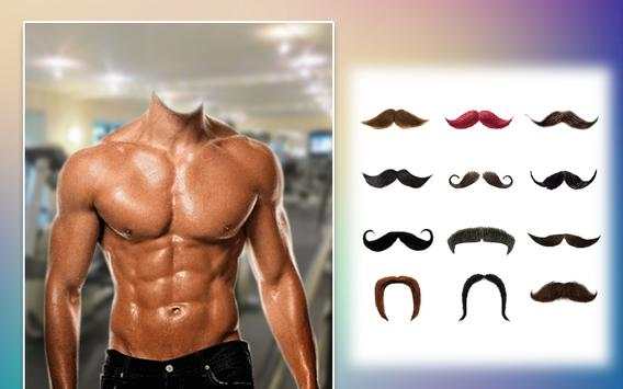 Men Body Builder Photo Editor : SixPack tattoo App screenshot 7