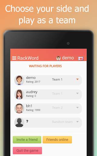 Rackword - Online word game скриншот 10