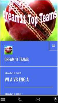 Dream11 Teams screenshot 1