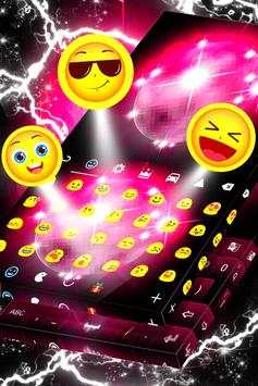 Disco Lights Keyboard Theme screenshot 5