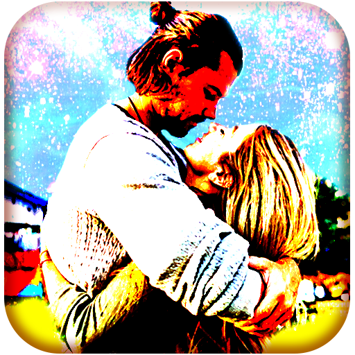 Hug me love stickers icon