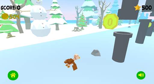 Flappy 3D Bird screenshot 1