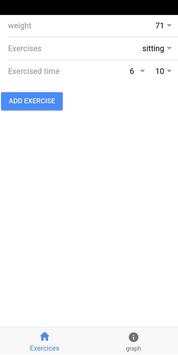 FitApp1 screenshot 2