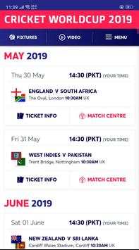 CRICKET W-C 2019 LIVE screenshot 2