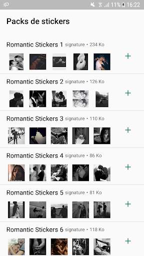Romantic Stickers For WA 2022 screenshot 1
