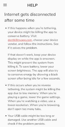 Tetrd: USB Universal Tethering screenshot 7