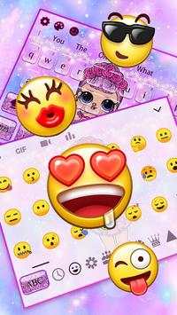 LOL Glitter Girl keyboard screenshot 3