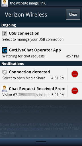 Live Chat / Live Support App screenshot 3