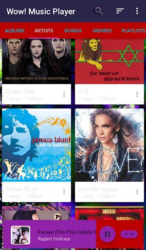 Wow! Music Player screenshot 4