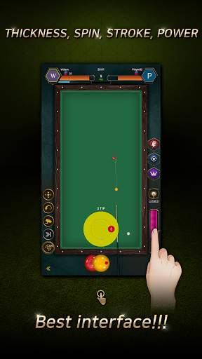 RealBilliards Battle: carom billiards 3 cushion screenshot 3