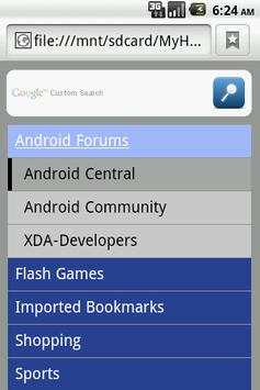 My Home Page screenshot 2