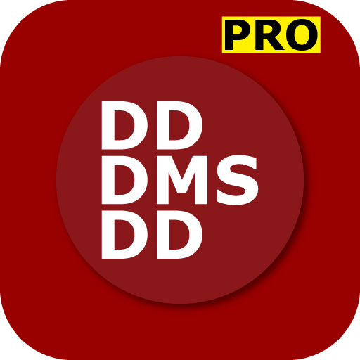 Coordinate Latitude Longitude DD DMS DD Converter icon