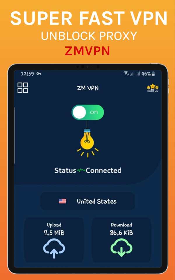 ZM VPN | LightSail Unblock VPN screenshot 7