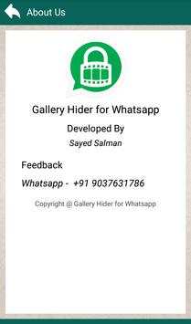 Gallery Hider for Whatsapp screenshot 3
