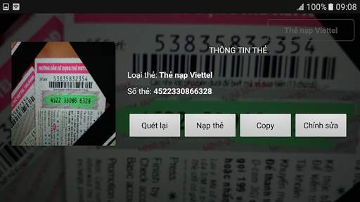 Scan Card Mobile -Ứng dụng hay screenshot 1
