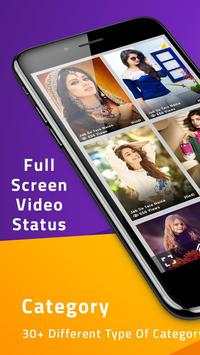 Fullscreen Video Status -Lyrical  Video Status screenshot 1