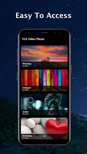 VLR Video player screenshot 1