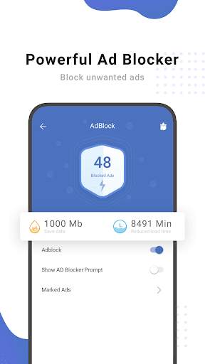 Ume Browser - Fast & Private screenshot 2